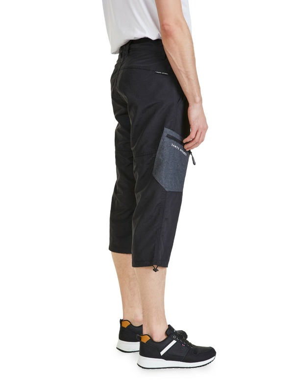 Sam 73 Čierne pánske šortky SAM 73 Sanjay