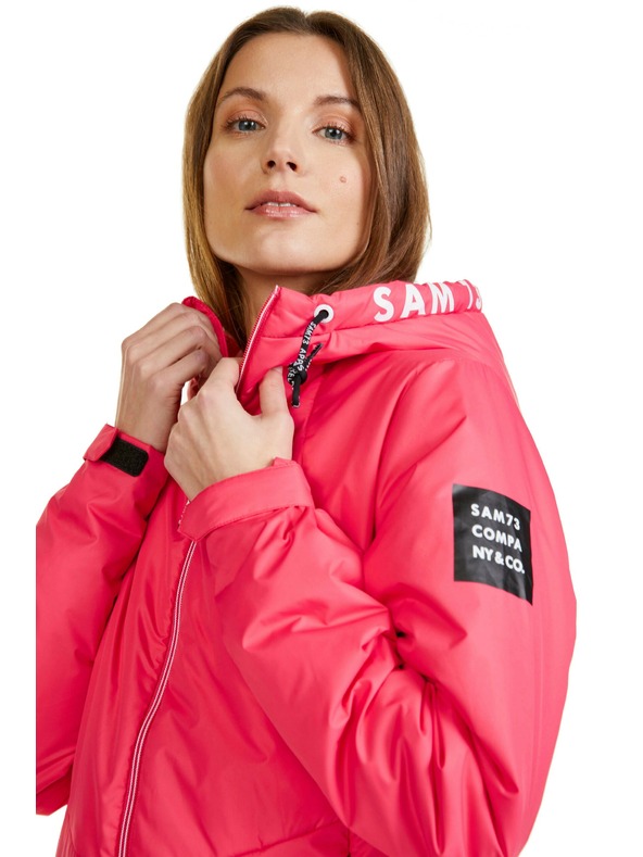 Sam 73 Tmavoružová dámska vesta SAM 73 Alfie