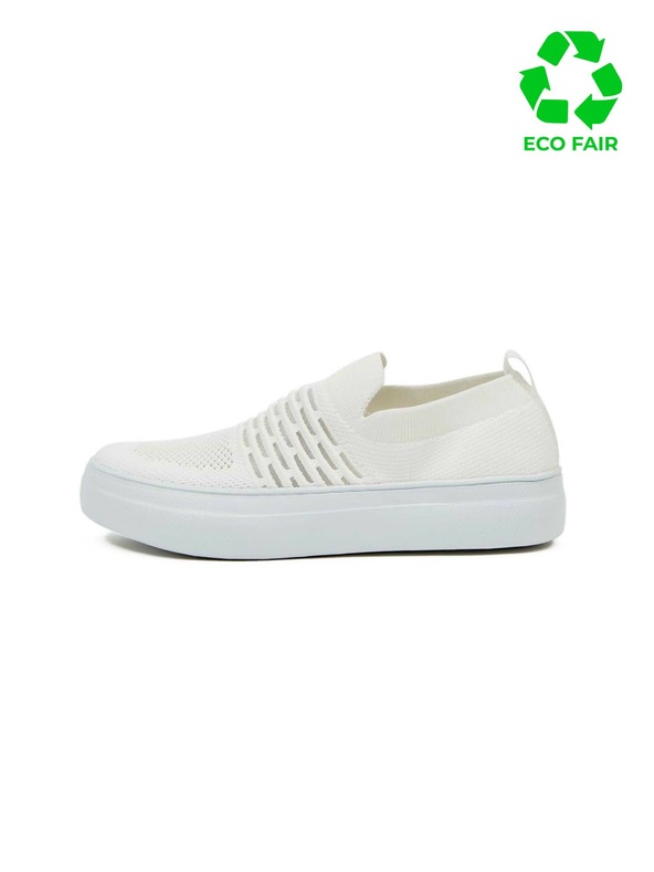 Sam 73 Biele dámske slip-on tenisky SAM 73 Ruzizi