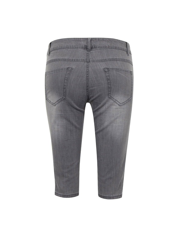 Sam 73 Tmavosivé dámske džínsové šortky SAM 73 Cora