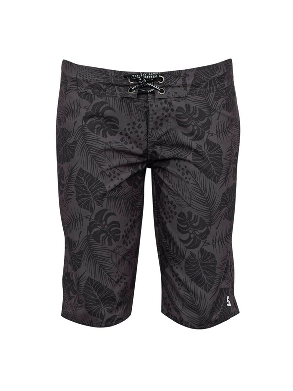 Sam 73 Tmavosivé dámske vzorované šortky SAM 73 Estella