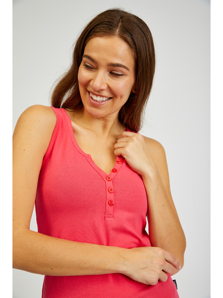 Sam 73 Tmavoružové dámske základné tielko SAM 73 India