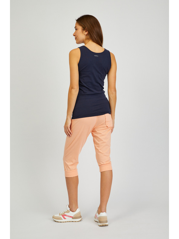 Sam 73 Tmavomodré dámske základné tielko SAM 73 India