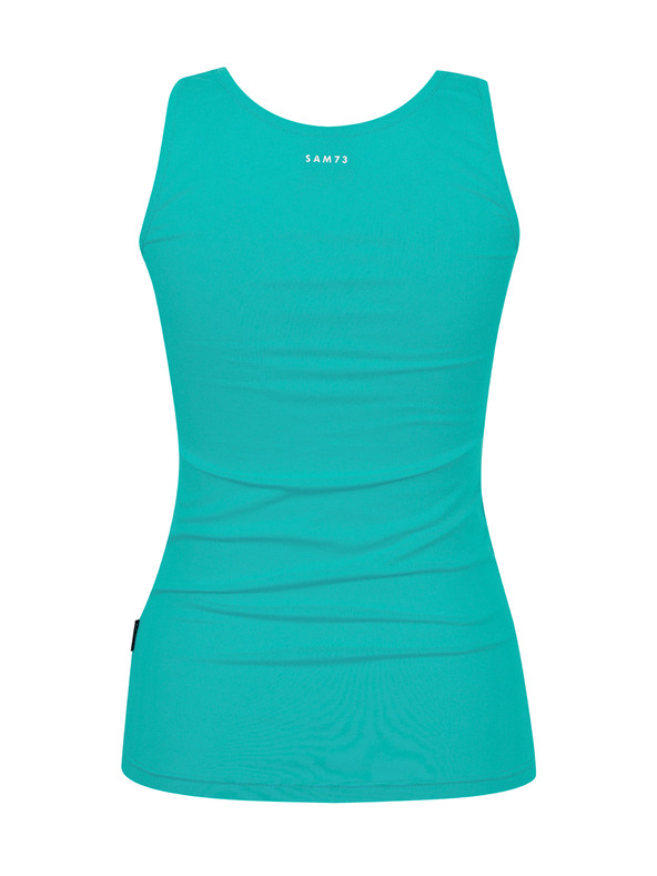 Sam 73 Zelené dámske základné tielko SAM 73 India