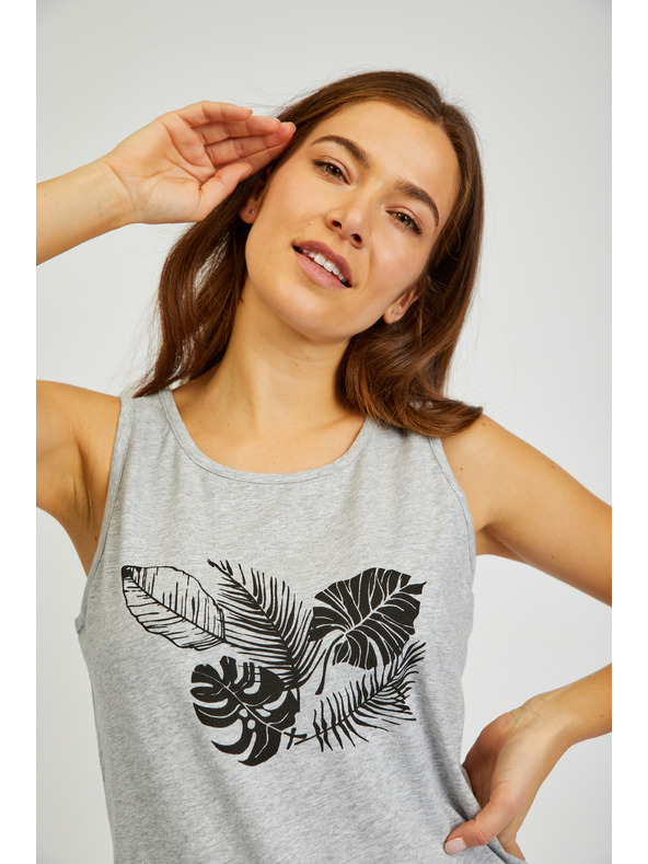 Sam 73 Šedé dámske tielko SAM 73 Simone