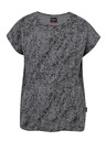 Sam 73 Tmavosivé dámske vzorované tričko SAM 73 Veronica