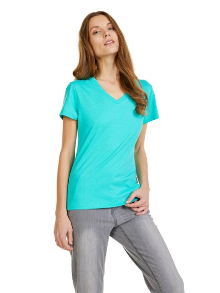 Sam 73 Petrolejové dámske tričko SAM 73 Claudia