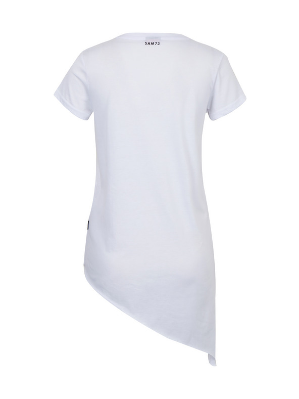 Sam 73 Biele dámske tričko SAM 73 Doreen