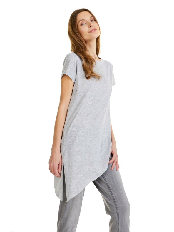 Sam 73 Svetlošedé dámske tričko SAM 73 Doreen
