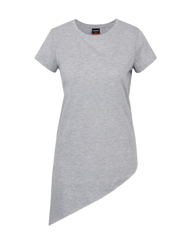 Sam 73 Svetlošedé dámske tričko SAM 73 Doreen