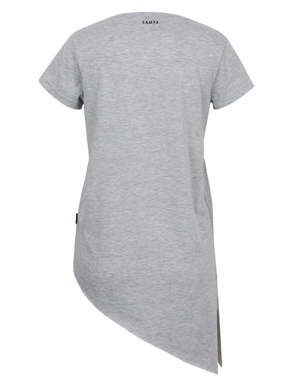Sam 73 Svetlošedé dámske tričko SAM 73 Doreen