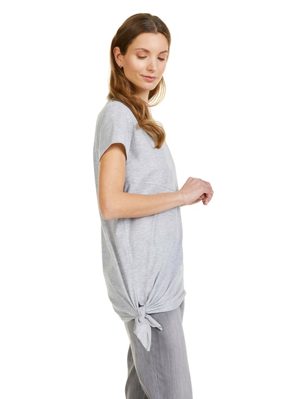 Sam 73 Svetlošedé dámske tričko SAM 73 Doreen