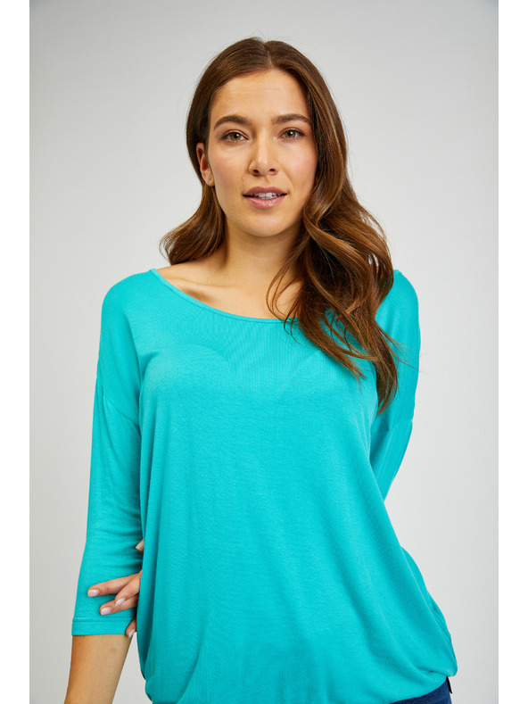 Sam 73 Tyrkysové dámske tričko SAM 73 Cladys