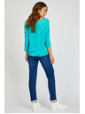 Sam 73 Tyrkysové dámske tričko SAM 73 Cladys