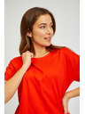 Sam 73 Červené dámske základné tričko SAM 73 Halle