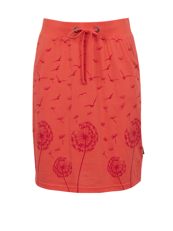 Sam 73 Koralová dámska vzorovaná sukňa SAM 73 Lydia