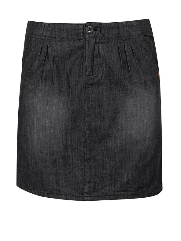 Sam 73 Tmavosivá dámska džínsová sukňa SAM 73 Malvina