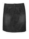 Sam 73 Tmavosivá dámska džínsová sukňa SAM 73 Malvina