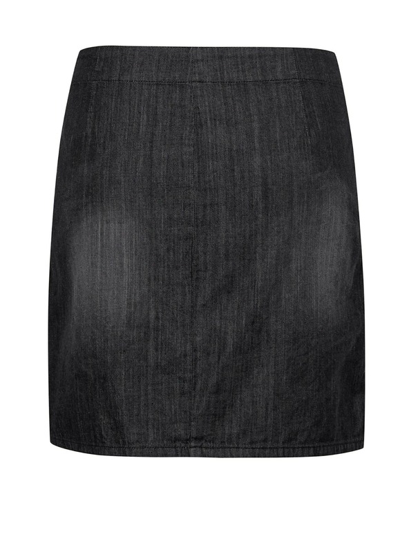 Sam 73 Tmavosivá dámska džínsová sukňa SAM 73 Malvina