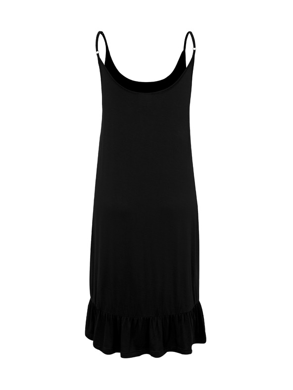 Sam 73 Čierne dámske šaty bez ramienok SAM 73 Alla