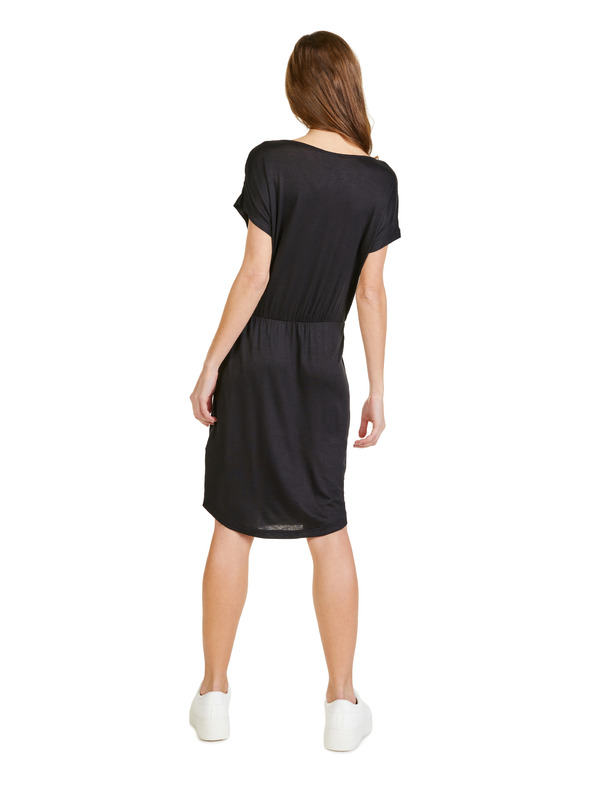 Sam 73 Čierne dámske šaty SAM 73 Arianna