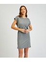 Sam 73 Šedé dámske základné šaty SAM 73 Jeanne