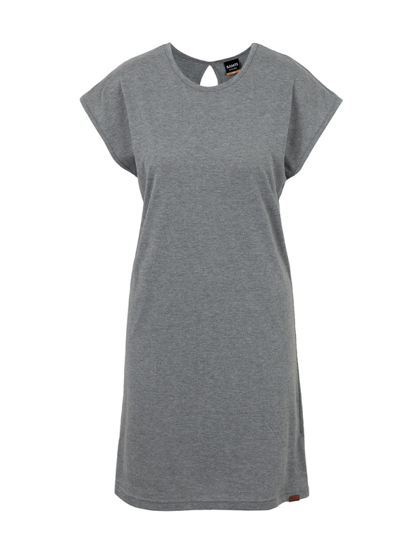 Sam 73 Šedé dámske základné šaty SAM 73 Jeanne