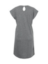 Sam 73 Šedé dámske základné šaty SAM 73 Jeanne