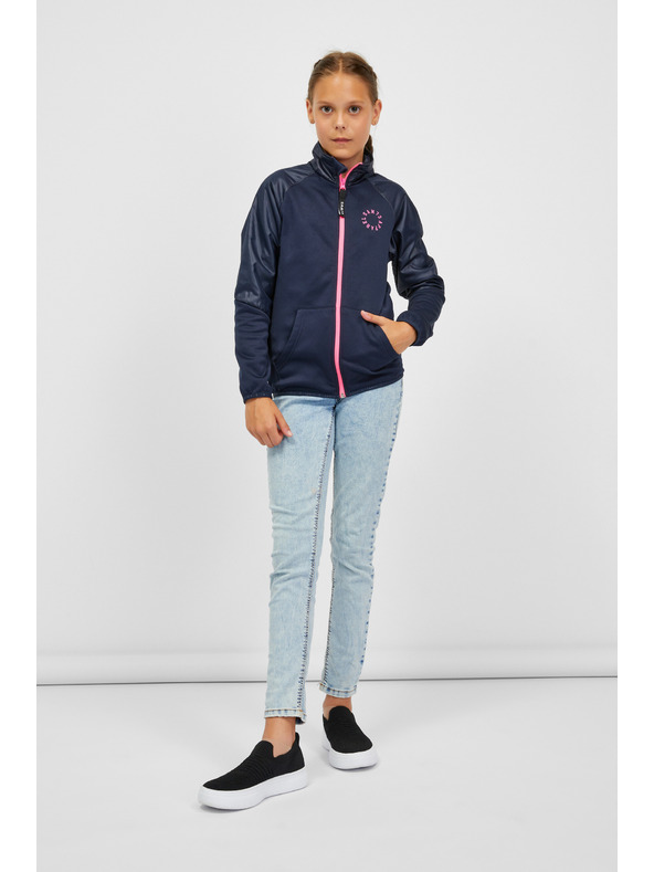 Sam 73 Tmavomodrá dievčenská mikina SAM 73 Angela