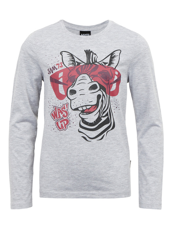 Sam 73 Šedé dievčenské tričko SAM 73 Agnes