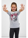 Sam 73 Šedé dievčenské tričko SAM 73 Agnes