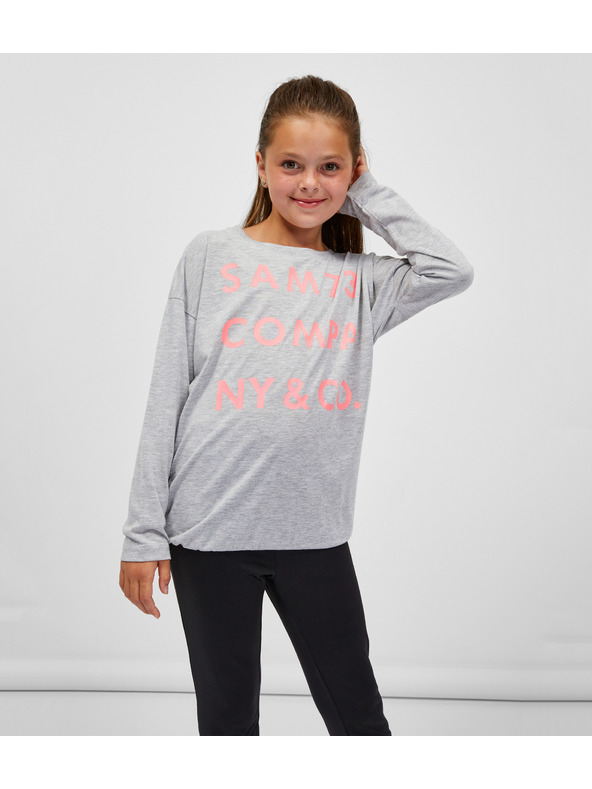 Sam 73 Šedé dievčenské tričko SAM 73 Kat