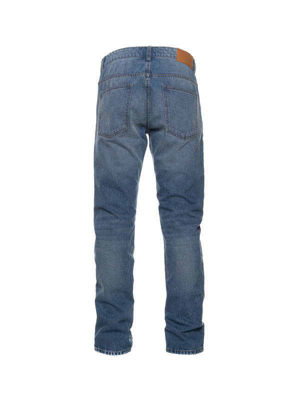 Sam 73 Modré pánske džínsy rovného strihu SAM 73