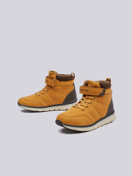 Sam 73 Hnedé chlapčenské zimné členkové topánky SAM 73 Askell