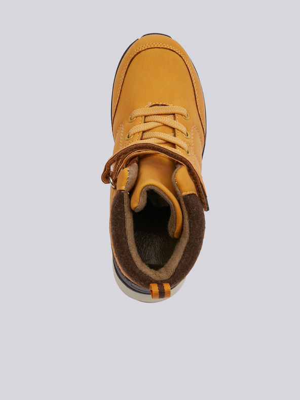 Sam 73 Hnedé chlapčenské zimné členkové topánky SAM 73 Askell