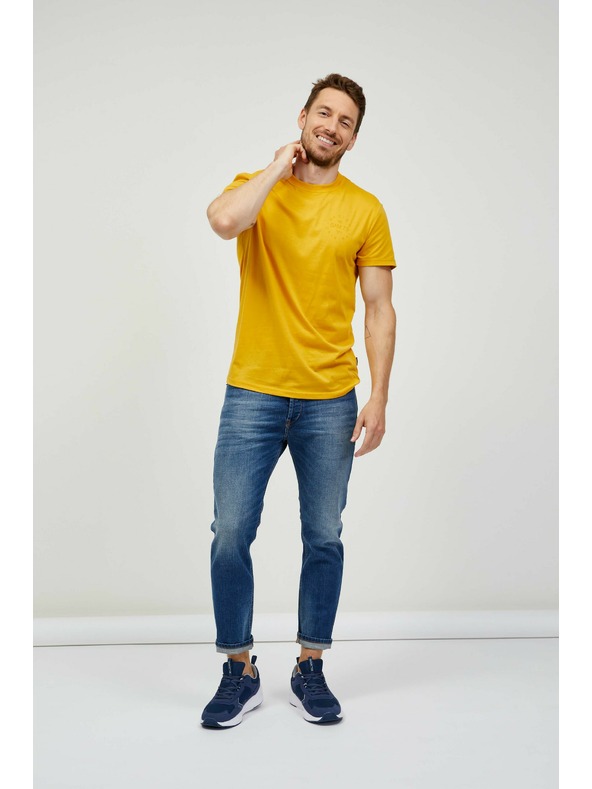 Sam 73 Horčicová pánske tričko SAM 73 Sepot