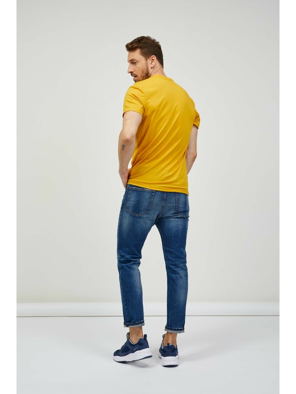 Sam 73 Horčicová pánske tričko SAM 73 Sepot