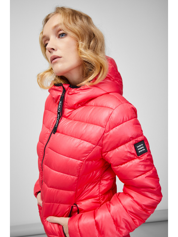 Sam 73 Koralová dámska prešívaná bunda SAM 73 Futsa