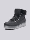 Sam 73 Čierna dámska zimná členková obuv SAM 73 Urubi