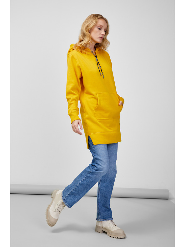 Sam 73 Horčicová dámska mikina SAM 73 Enna