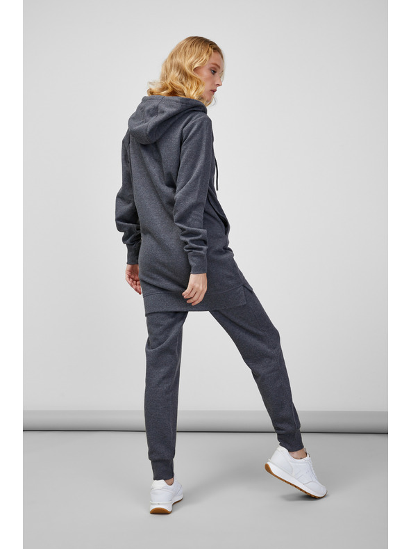 Sam 73 Šedá dámska žíhaná mikina so zipsom SAM 73 Drusilia