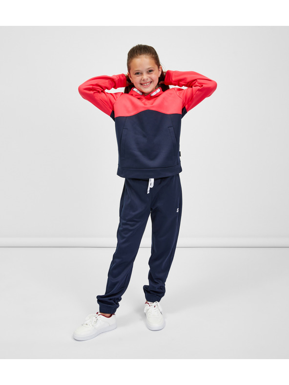 Sam 73 Modro-ružová dievčenská mikina SAM 73 Gersemi