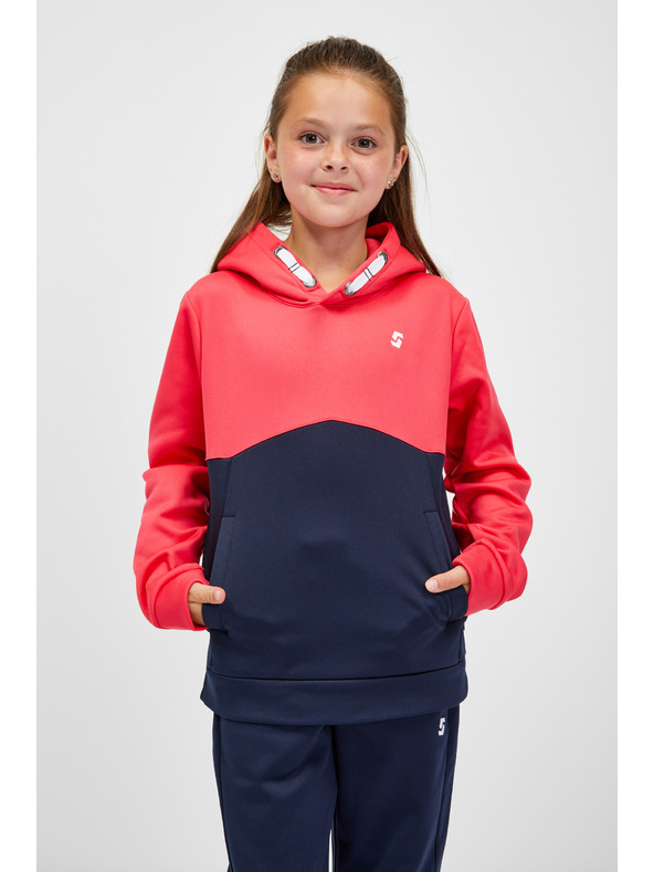 Sam 73 Modro-ružová dievčenská mikina SAM 73 Gersemi