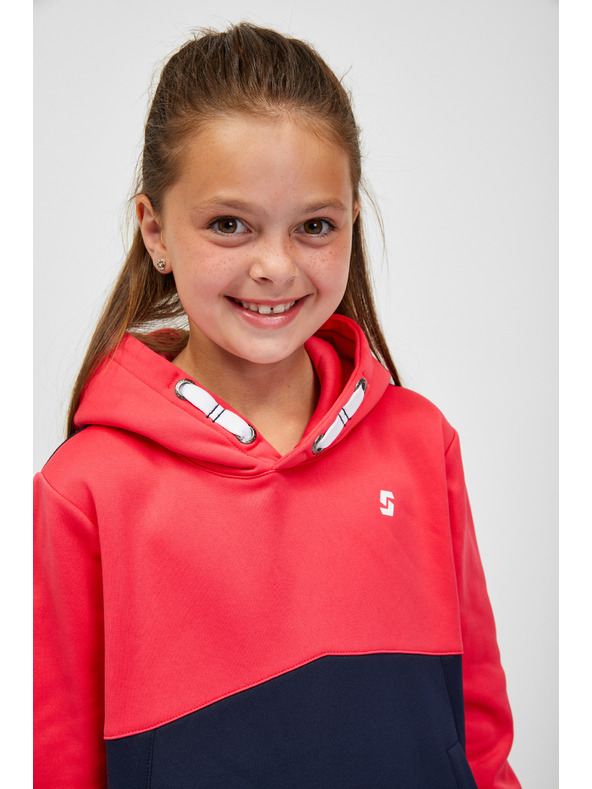 Sam 73 Modro-ružová dievčenská mikina SAM 73 Gersemi