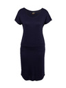 Sam 73 Tmavomodré dámske základné šaty SAM73 Corvus