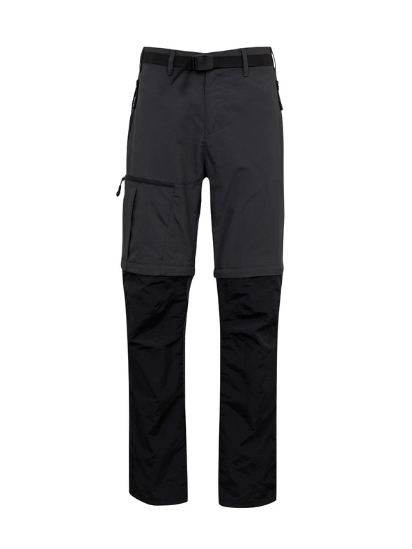 Sam 73 Čiernošedé pánske nohavice s odopínateľnou nohavicou SAM73 Walter