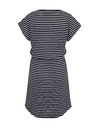 Sam 73 Bielo-čierne dámske pruhované šaty SAM73 Sagitta