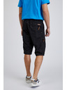 Sam 73 Čierne pánske šortky SAM73 Cygnus