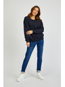 Sam 73 Tmavomodrá dámska mikina SAM73 Ara