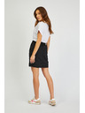 Sam 73 Čierna dámska športová sukňa SAM73 Caelum